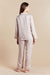Artemis Women Satin Pyjamas - Model Back | Bown of London